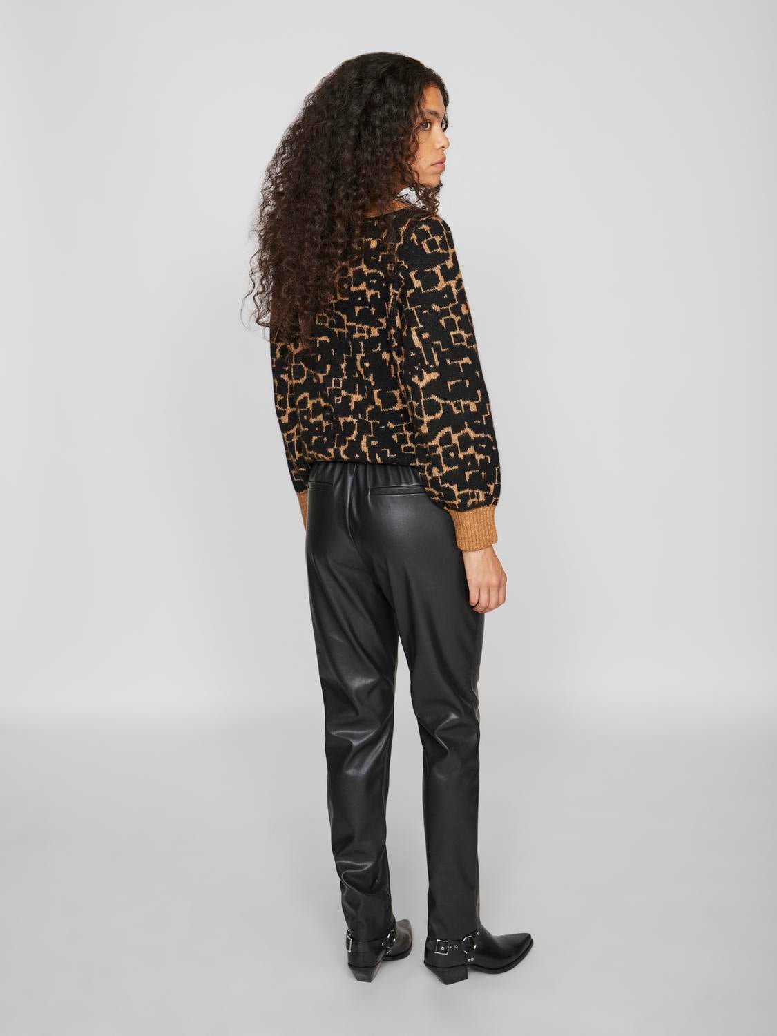 VIDAGMAR Trousers - Black - VERO MODA & VILA Bergvik